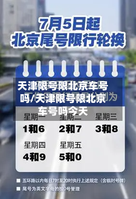 天津限号限北京车号吗/天津限号限北京车号吗今天