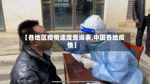 【各地区疫情速度查询表,中国各地疫情】