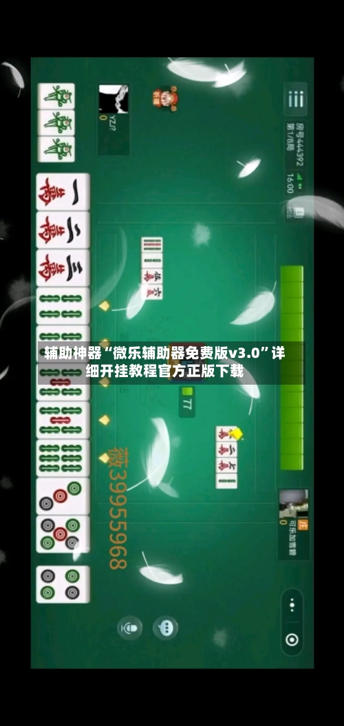 辅助神器“微乐辅助器免费版v3.0”详细开挂教程官方正版下载