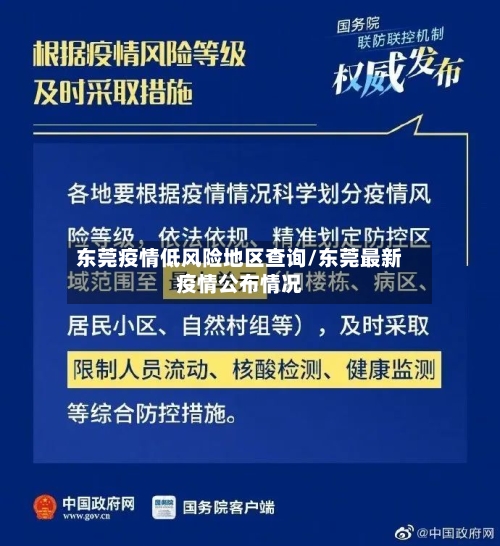 东莞疫情低风险地区查询/东莞最新疫情公布情况