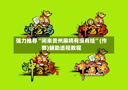 强力推荐“闲来贵州麻将有没有挂”(作弊)辅助透视教程