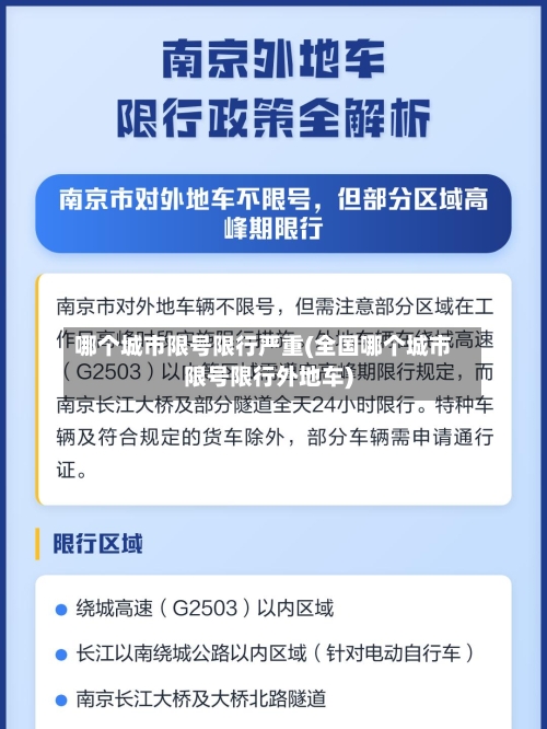 哪个城市限号限行严重(全国哪个城市限号限行外地车)