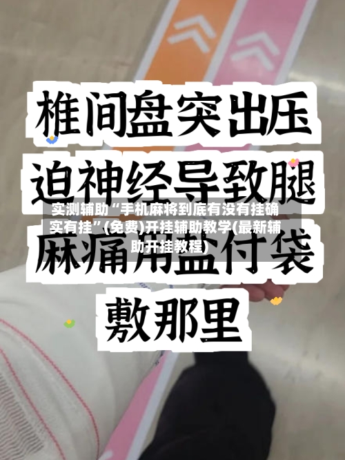 实测辅助“手机麻将到底有没有挂确实有挂”(免费)开挂辅助教学(最新辅助开挂教程)