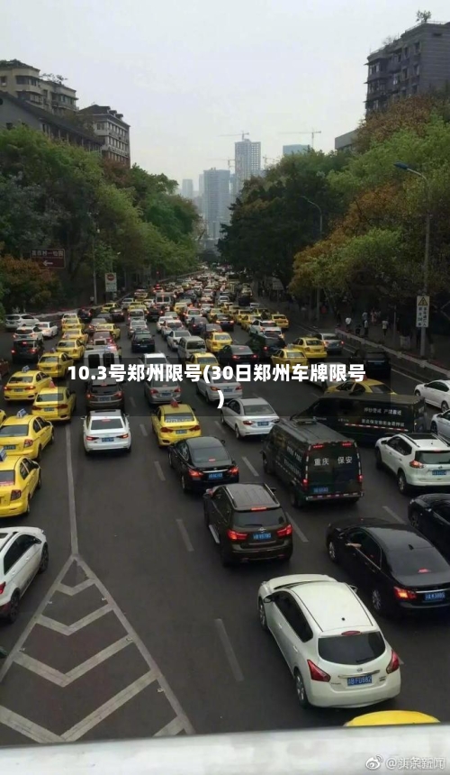 10.3号郑州限号(30日郑州车牌限号)