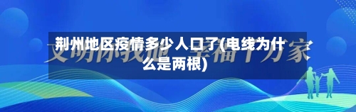 荆州地区疫情多少人口了(电线为什么是两根)
